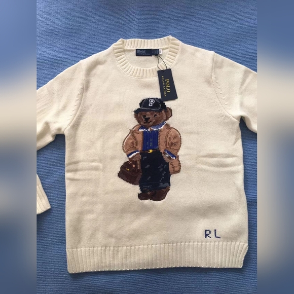 Polo Ralph Lauren Bear Sweater - Picture 2 of 12